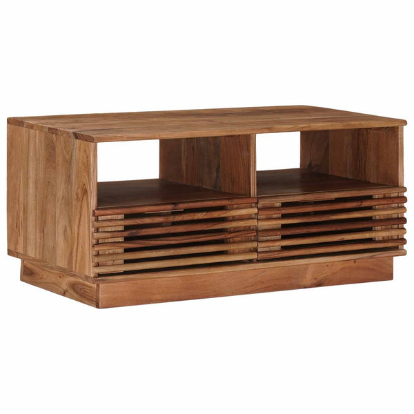 Käsintehty Kahvipöytä Teak Ruskea 85 X 45,5 X 40 Cm