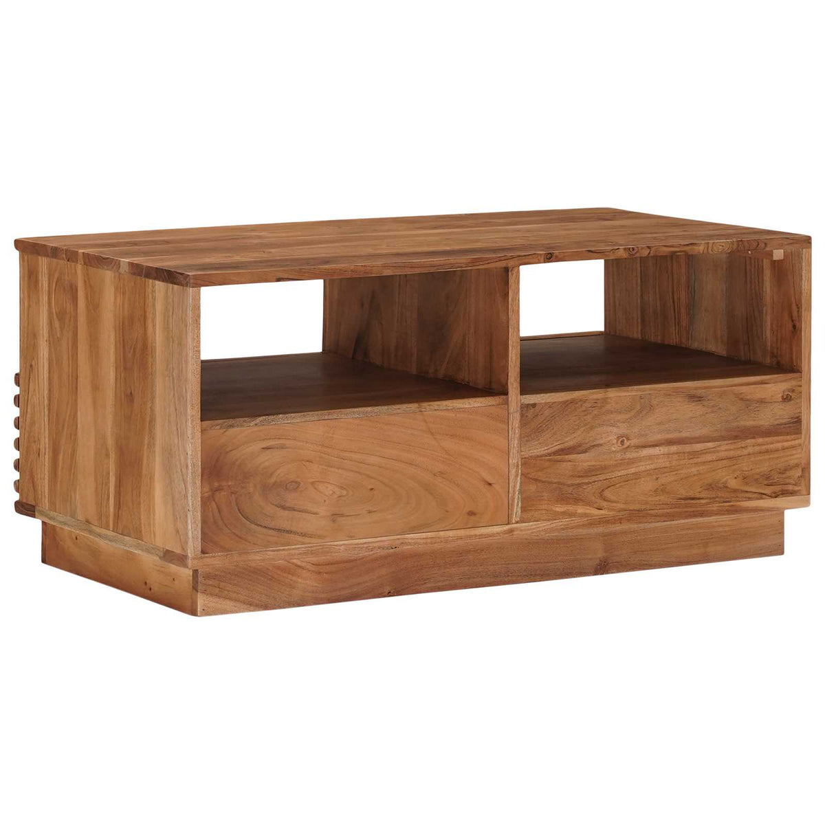 Käsintehty Kahvipöytä Teak Ruskea 85 X 45,5 X 40 Cm
