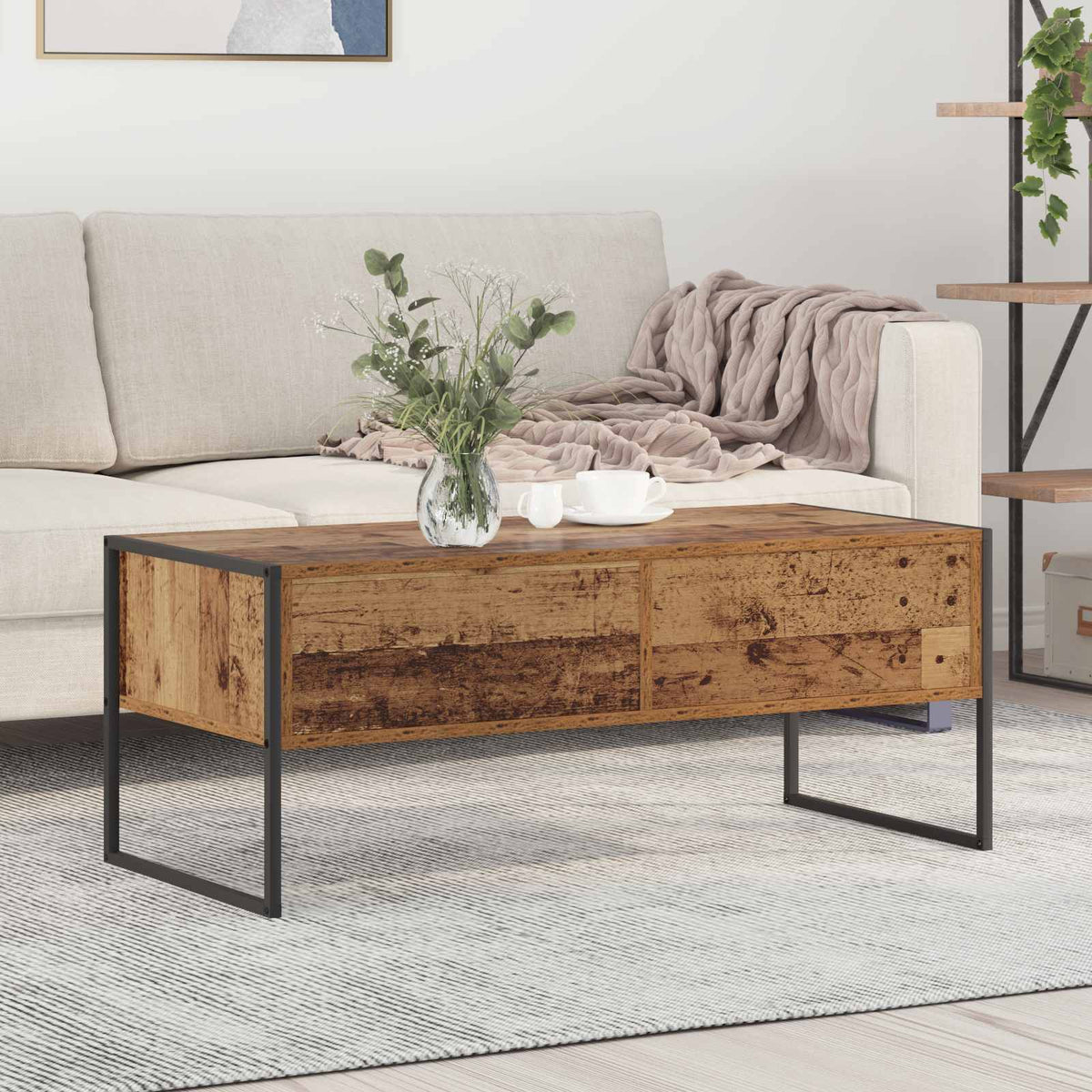 Sohvapöytä 100 X 46 X 40 Cm Tekninen Puu