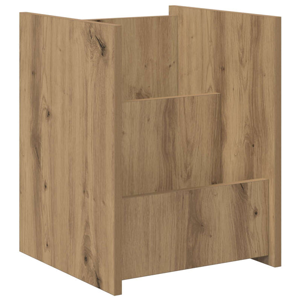 Lehtiteline Hyllyllä Artisan Tammi 35 X 35 X 45 Cm Tekninen Puu