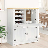Viinikaappi Corona 97X45X114 Cm Täysi Mänty