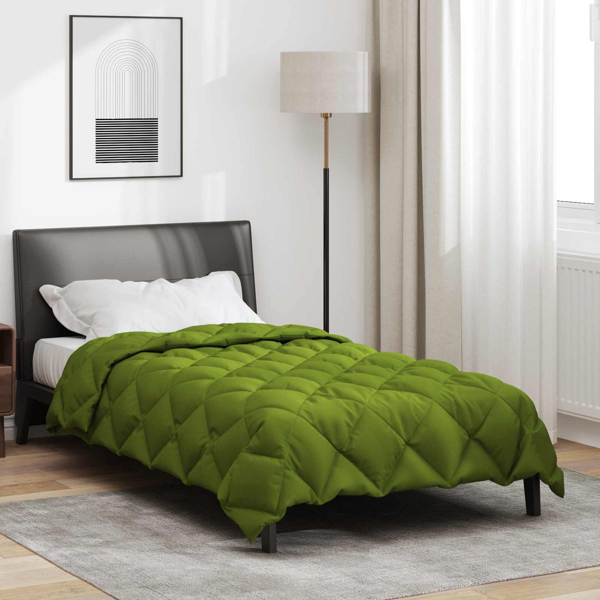 Talvityyny 155 X 220 Cm 450 Gsm Mikrokuitu (100% Polyesteri)