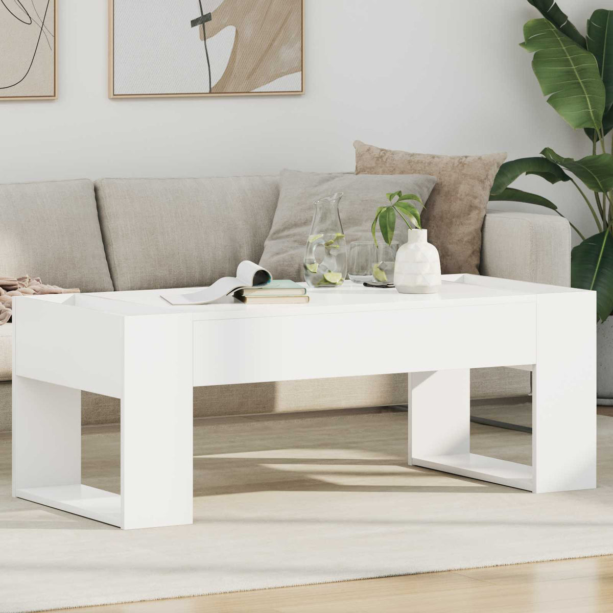 Sohvapöytä Artisan Tammi 110 X 50 X 41 Cm Tekninen Puu