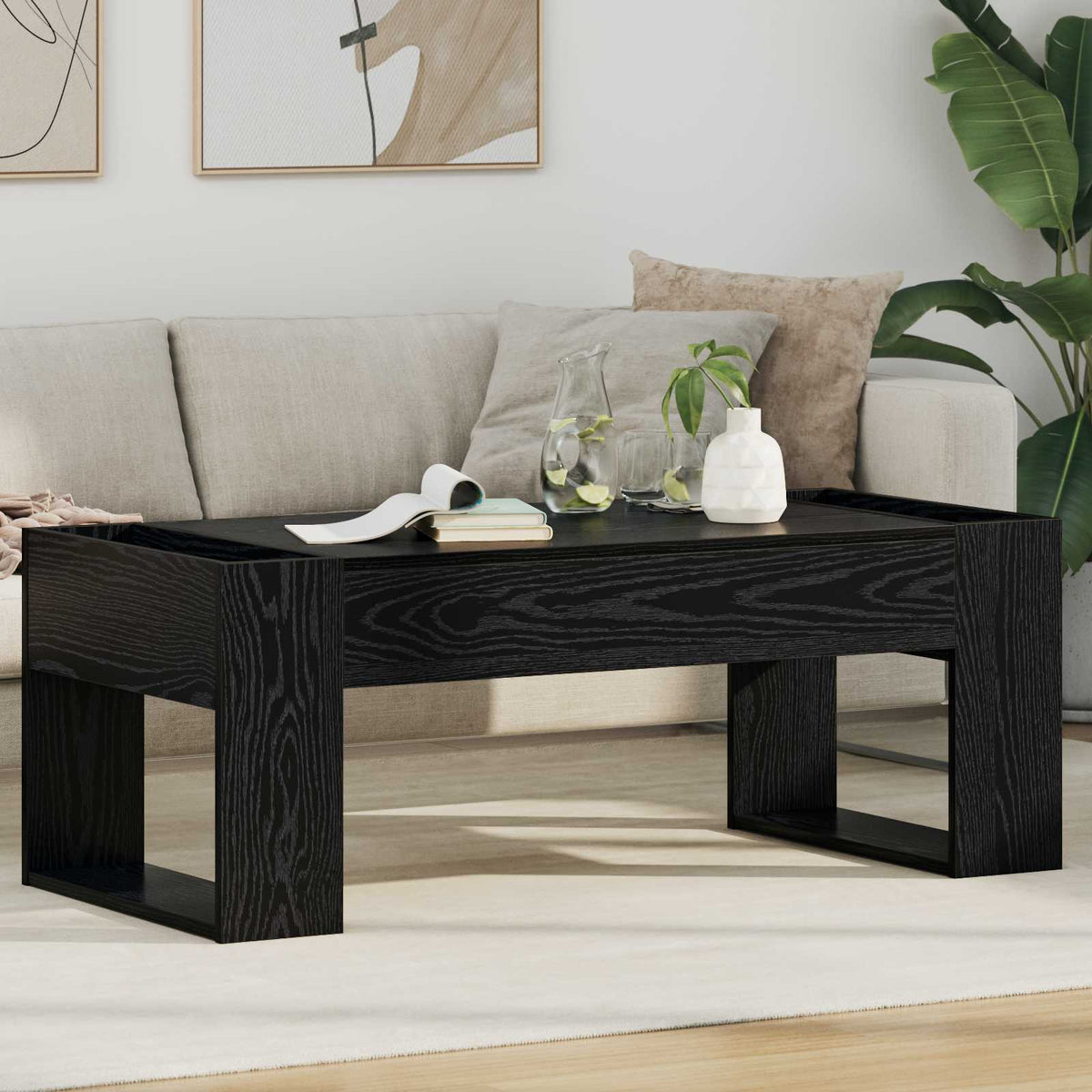 Sohvapöytä Artisan Tammi 110 X 50 X 41 Cm Tekninen Puu