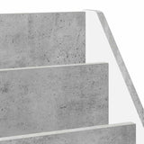 Lasten Kirjahylly Betoni Harmaa 60 X 29,5 X 69 Cm Tekninen Puu