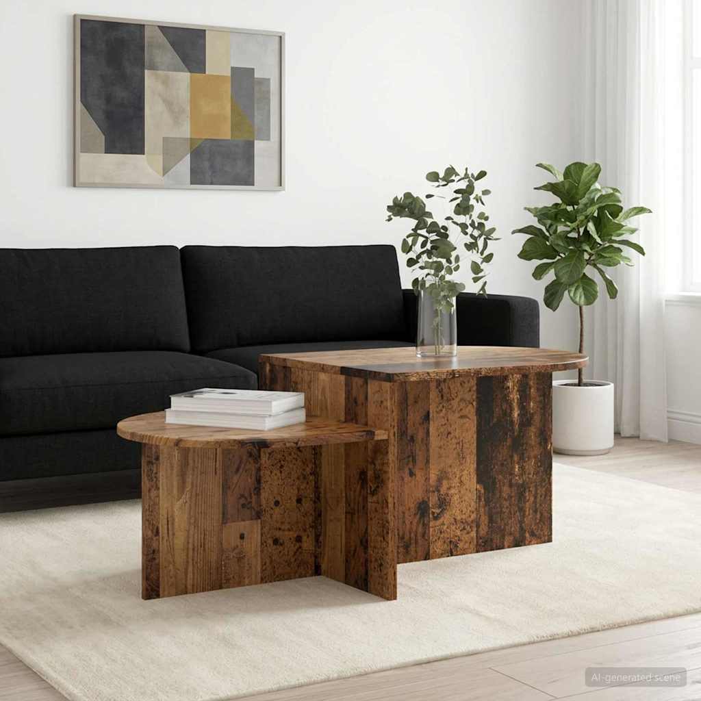 Sohvapöytä 100 X 50 X 40 Cm Tekninen Puu