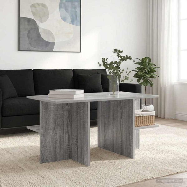 Sohvapöytä Artisaanitammi 87 X 50 X 45 Cm Käsitelty Puu