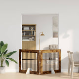 Käytännöllinen Koiraportti Jalustoilla 8 Kpl Artisaanitammi