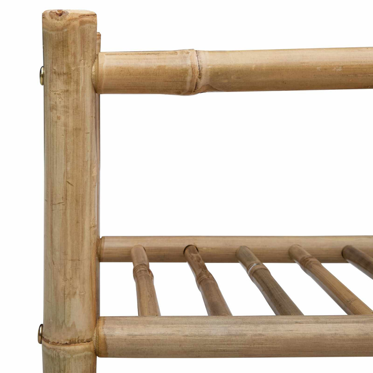 Kenkäteline Hyllyllä Luonnollinen 68 X 28 X 96 Cm Bambusta