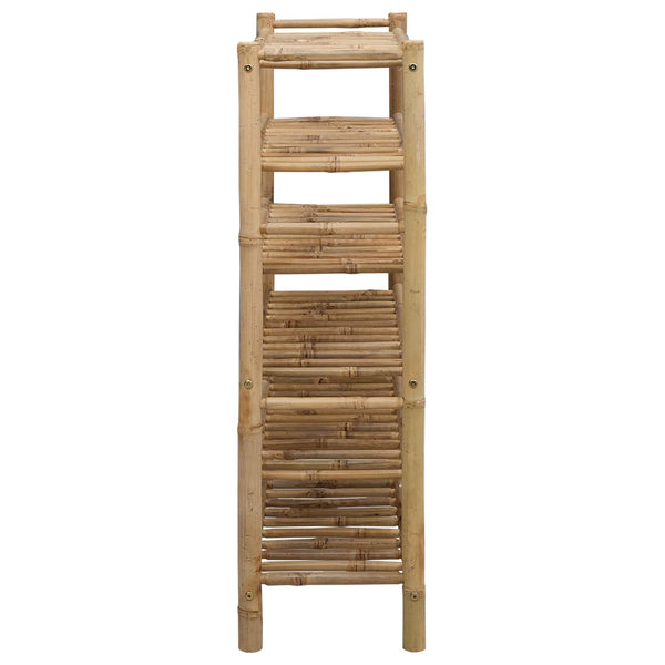 Kenkäteline Hyllyllä Luonnollinen 68 X 28 X 96 Cm Bambusta
