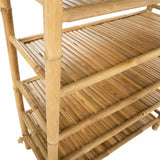Kenkäteline Hyllyllä Luonnollinen Bambu