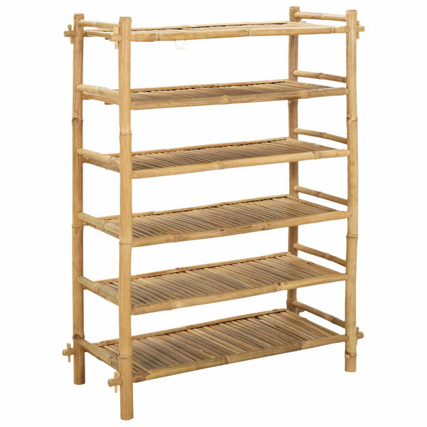 Kenkäteline Hyllyllä Luonnollinen Bambu