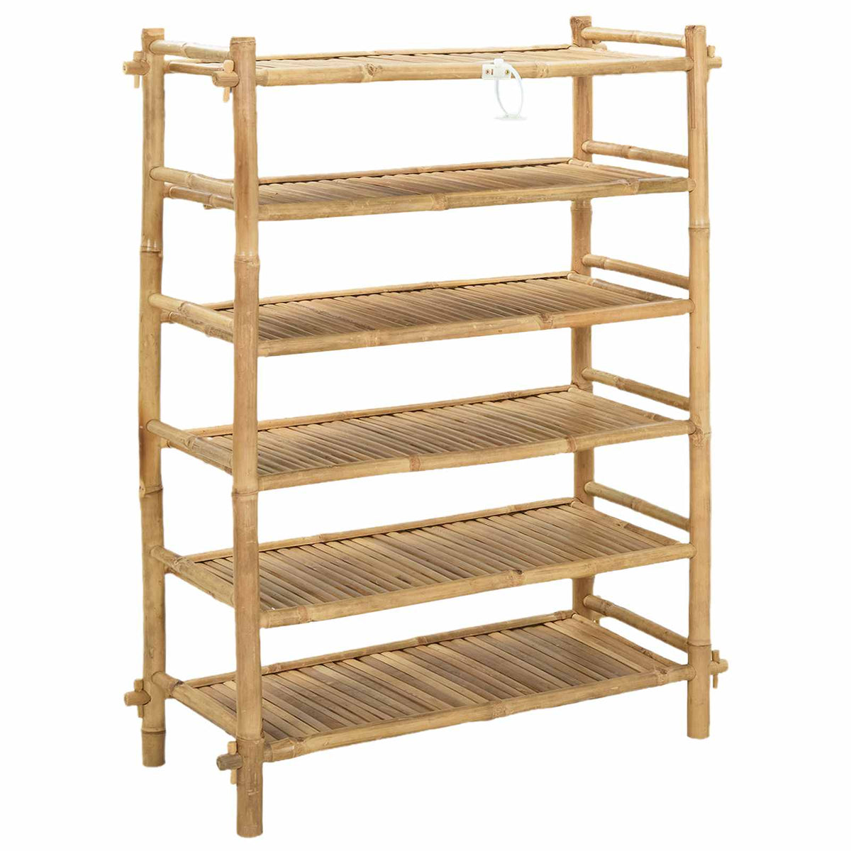Kenkäteline Hyllyllä Luonnollinen Bambu