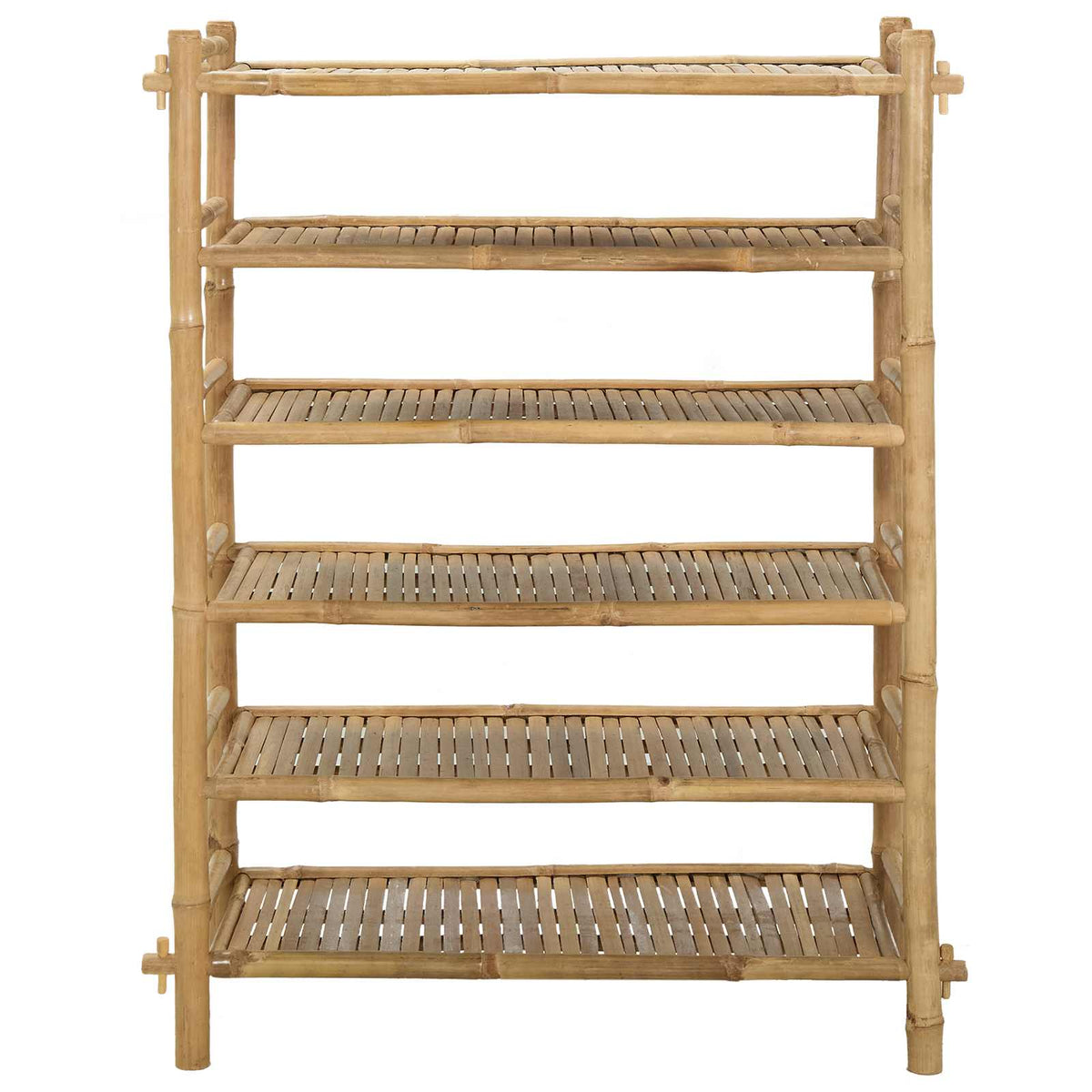 Kenkäteline Hyllyllä Luonnollinen Bambu