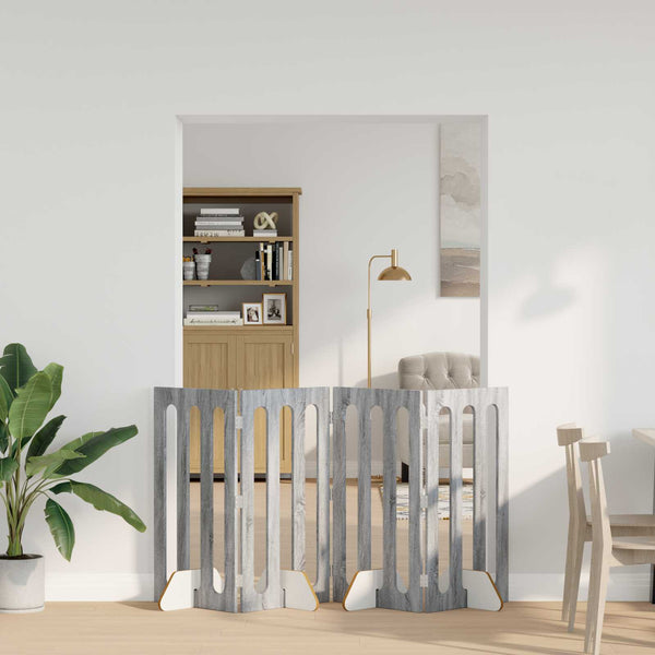 Taitettava Lemmikkitarha 2 Kpl Tammi 100,5 X 38 X
