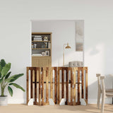Taitettava Lemmikkitarha 2 Kpl Tammi 100,5 X 38 X