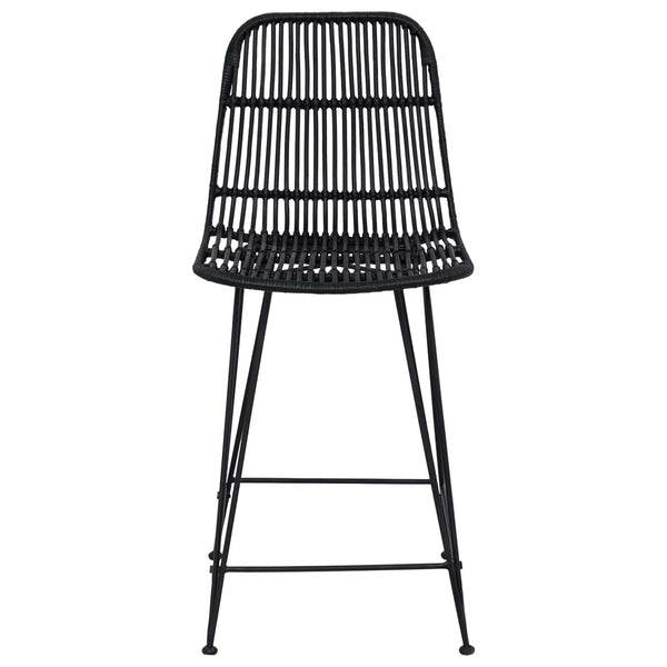 Baarijakkara 2 Kpl 44 X 54 X 96 Cm Rattan Ja Teräs