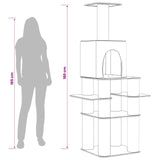 Kissanpuu Sisaliraapimispuilla 180 Cm