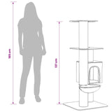 Kissanpuu Sisaliraapimispuilla 137 Cm