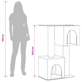 Kissanpuu Sisaliraapimispuilla 114 Cm