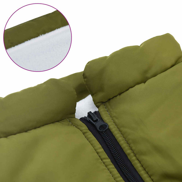 Koiran Takki Armivihreä Fleece Ja Polyesteri