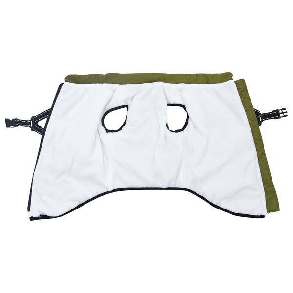 Koiran Takki Armivihreä Fleece Ja Polyesteri