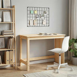 Pöytä 112 X 50 X 75 Cm Massiivinen Mänty