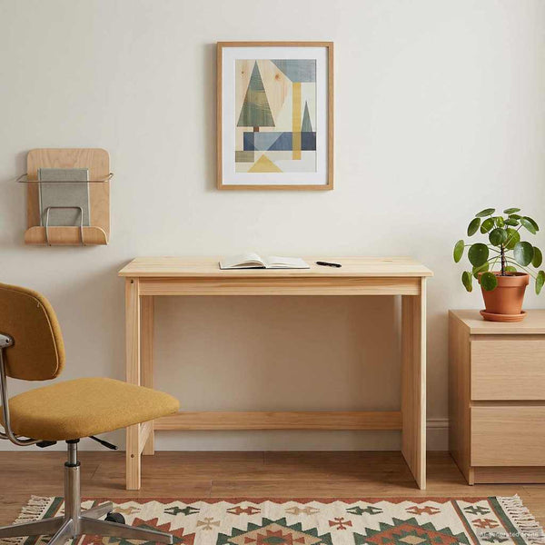 Pöytä 112 X 50 X 75 Cm Massiivinen Mänty