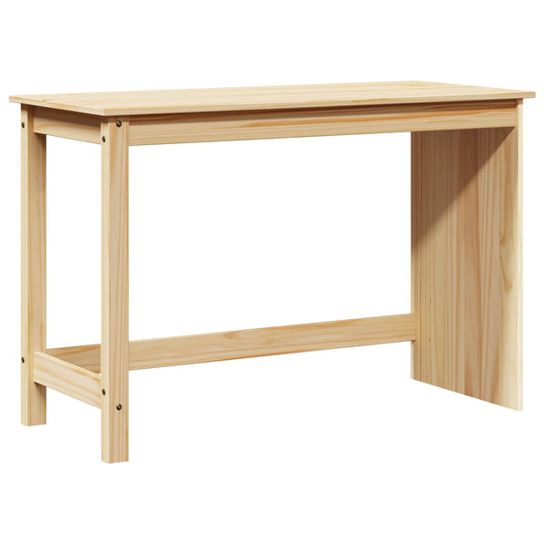 Pöytä 112 X 50 X 75 Cm Massiivinen Mänty
