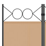 6-Paneeli Huonejakaja 240 X 180 Cm Kangas