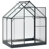 Puutarhan Viherhuone Ovella Antrasiitti 183,5 X 123 X 207 Cm