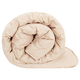 Talvilakana Beige 260 X 220 Cm 100% Luonnollinen Kapok