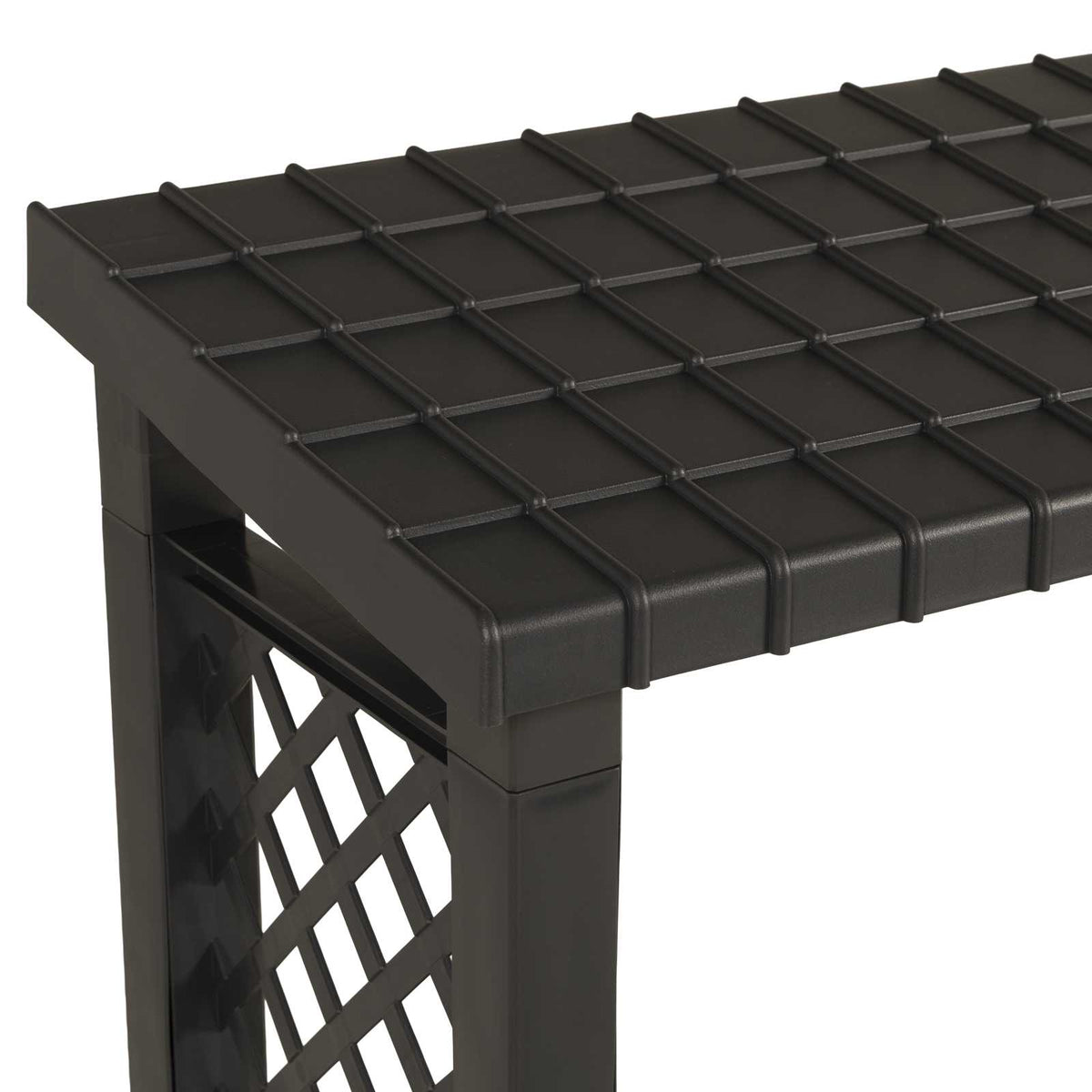 Polttopuuhylly 114 X 46 X 101 Cm Pp Antrasiitti