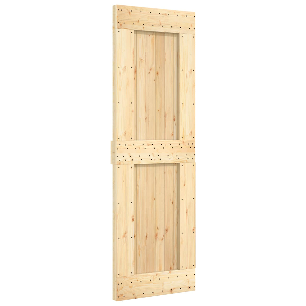 Liukuovi 70 X 210 Cm Massiivinen Mänty (Käsittelemätön)