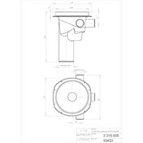Pystykaivo Vieser One DN75 3x32/40 [3315935] |