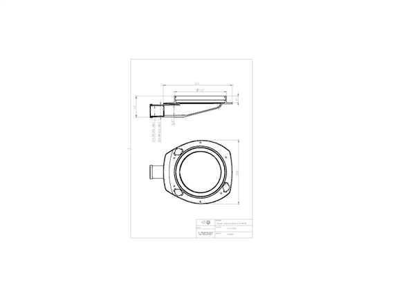 Kuivakaivo Vieser One DN 32/40 ilman valutukea 52641 [3315942]
