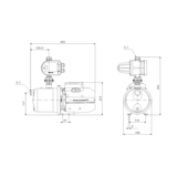 Vesiautomaatti Grundfos Jp 4-47 Pm Start 1-V 4732549