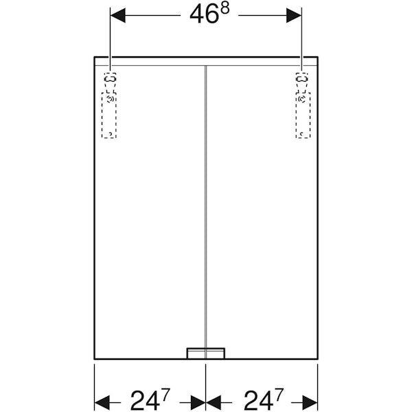 Peilikaappi IDO Reflect 9362605001 IDO CLEAR 500 LED [6015548]