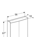 Peilikaappi Reflect 9362705701 Ido Clear 560. Vvs [6015552] |