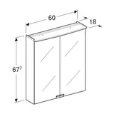 Peilikaappi Reflect 9362805001 Ido Clear 600. Led [6015550] |