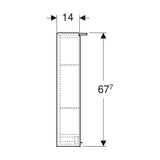 Peilikaappi Reflect 9362805001 Ido Clear 600. Led [6015550] |