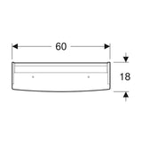 Peilikaappi Reflect 9362805001 Ido Clear 600. Led [6015550] |