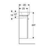 Allaskaappipaketti 9606221001 Ido Glow, yhdellä ovella 96062 - 21 400 valk. oikea [6015344] |