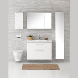 Korkea kaappi 9641021521001 IDO Glow, peiliovella 96410 - 21 521 korkea valkoinen oikea [6015291] |
