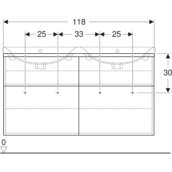 Alakaappi Ido Glow 1200 valkoinen 9610321101 [6015508]