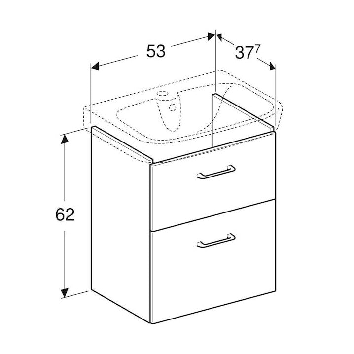 Allaskaappi Laatikoilla Glow 96267 - 21 Ido 600 [6015556] |