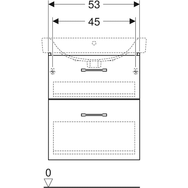 Allaskaappi Laatikoilla Glow 96267 - 21 Ido 600 [6015556] |