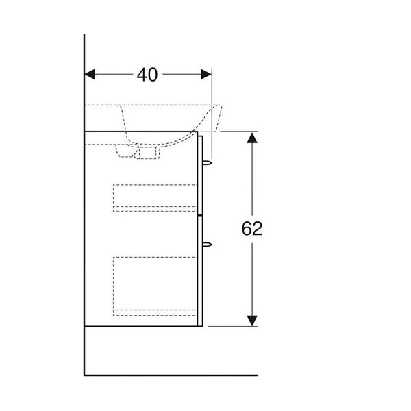 Allaskaappi Laatikoilla Glow 96267 - 21 Ido 600 [6015556] |