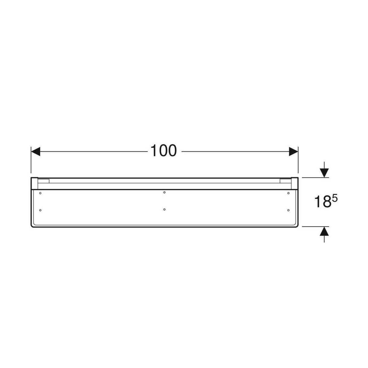 Ido Peilikaappi GLOW 96502 - 21 - 501 1000 VALK. [6015306] |