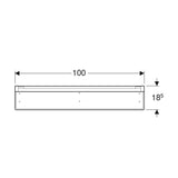Ido Peilikaappi GLOW 96502 - 21 - 501 1000 VALK. [6015306] |